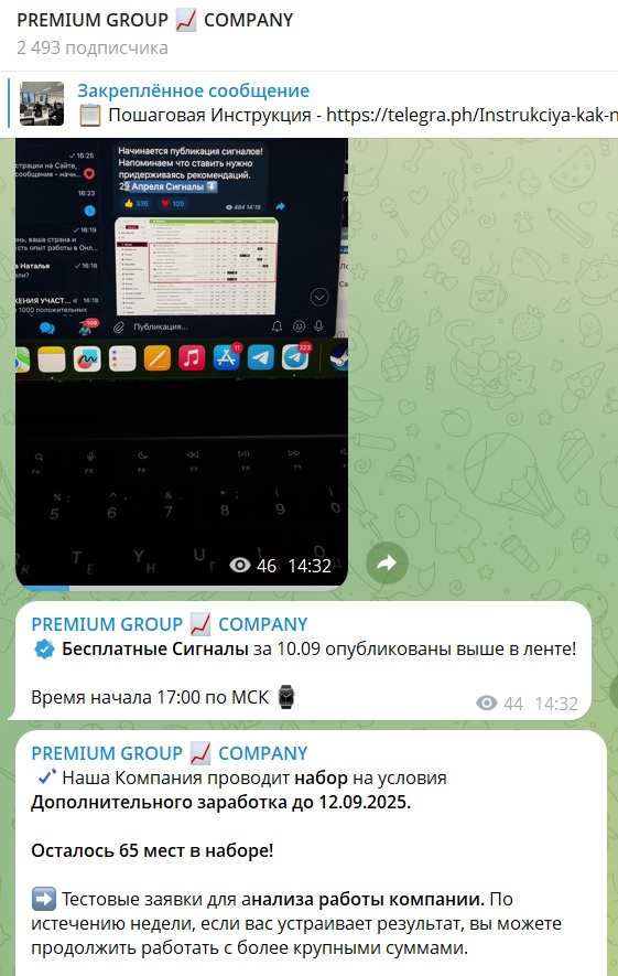 PREMIUM COMPANY GROUP каппер PREMIUM COMPANY GROUP каппер