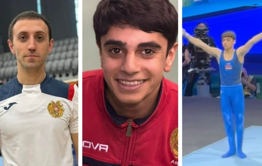 Артур Давтян, Гамлет Манукян и Мамикон Хачатрян вышли в финал ЧМ по гимнастике
