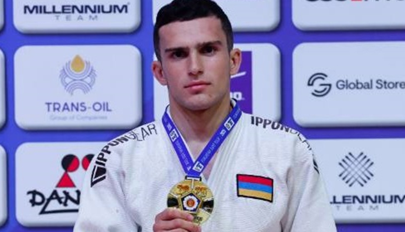 Армянин Ваге Агасян выиграл золото чемпионата Европы по дзюдо U23