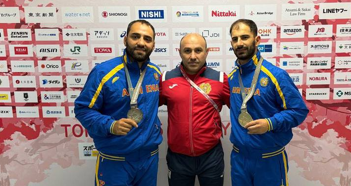 Армянские борцы успешно выступили в Токио, оформив три медали