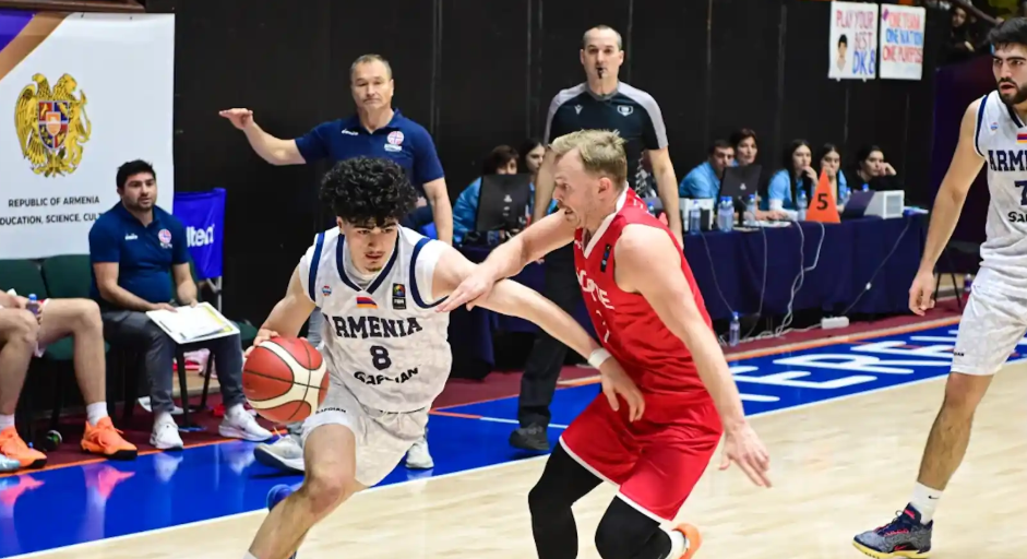 Армения уступила Норвегии во втором туре пре-квалификации Евробаскета-2029