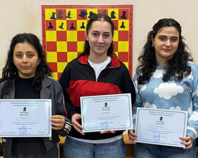Анаит Мкртчян выиграла первую группу женского чемпионата Армении по шахматам