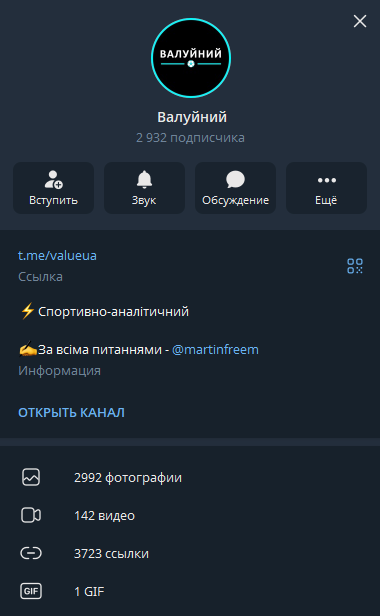 Валуйний телеграмм Валуйний телеграмм