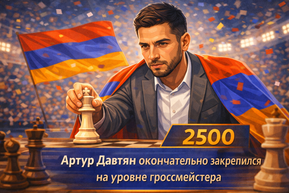 Артур Давтян сделал решающий шаг к званию гроссмейстера