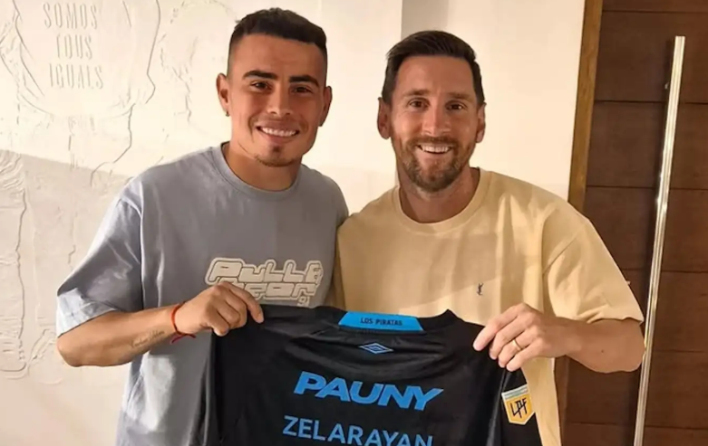 Селараян побывал у Месси в гостях