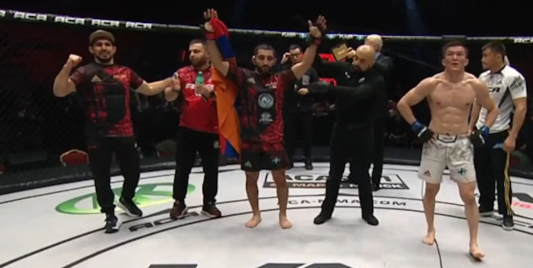 Жора Айвазян уверенно прошёл Олжабая