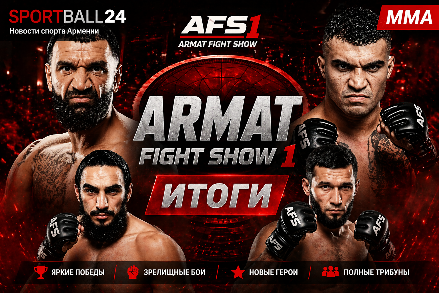 Armat Fight Show 1 итоги