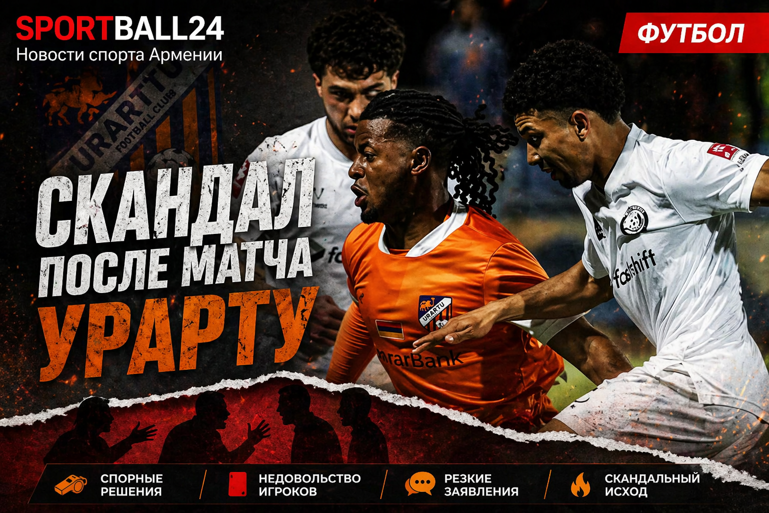 Скандал после матча Урарту