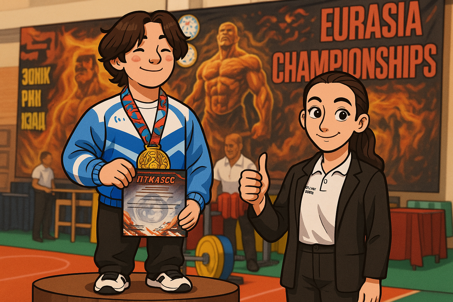 Максим Емельянов и чемпионат Евразии: три рекорда Краснодарского края