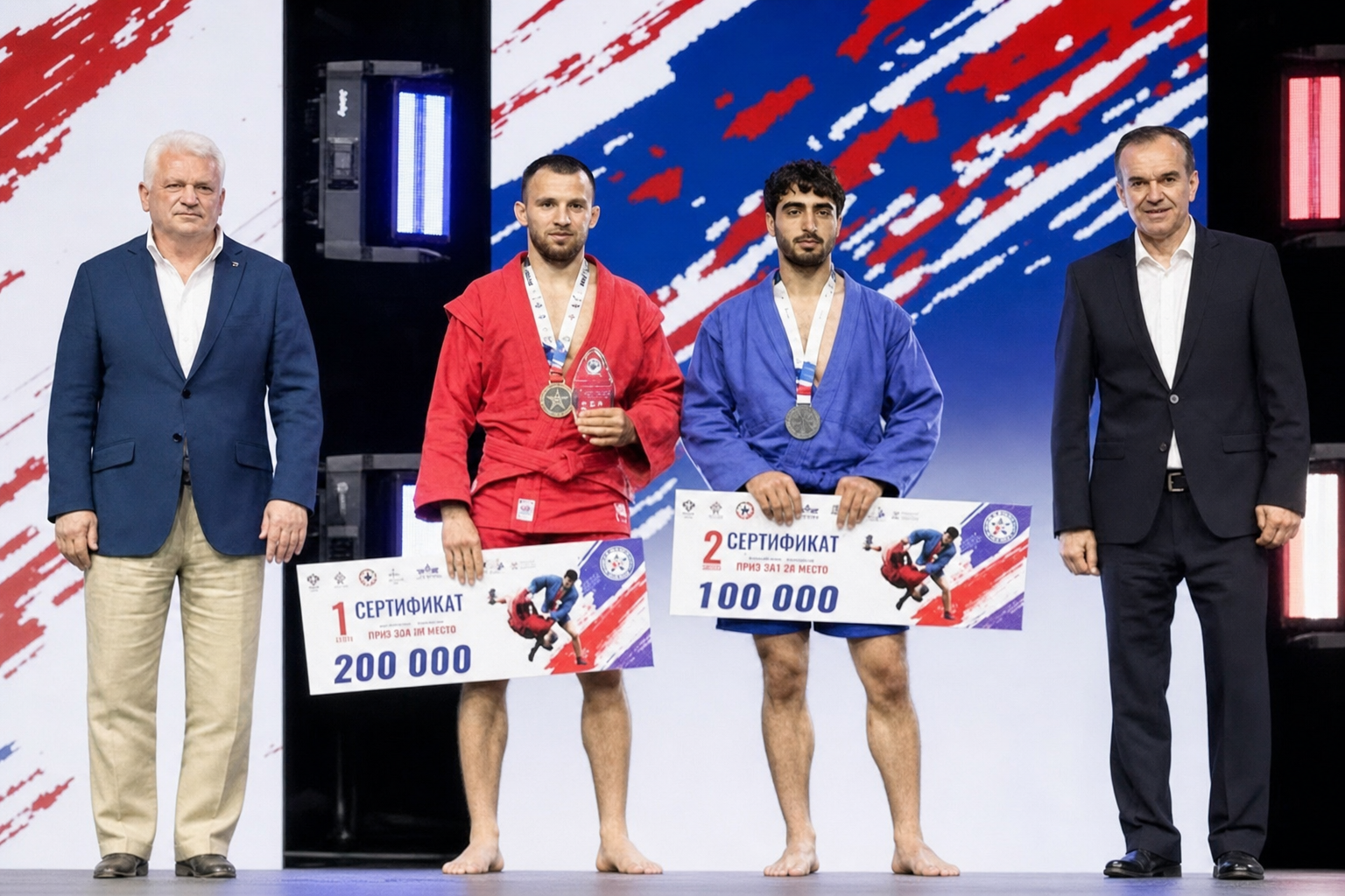 Гран-при по самбо: армавирские спортсмены выиграли три золотые медали