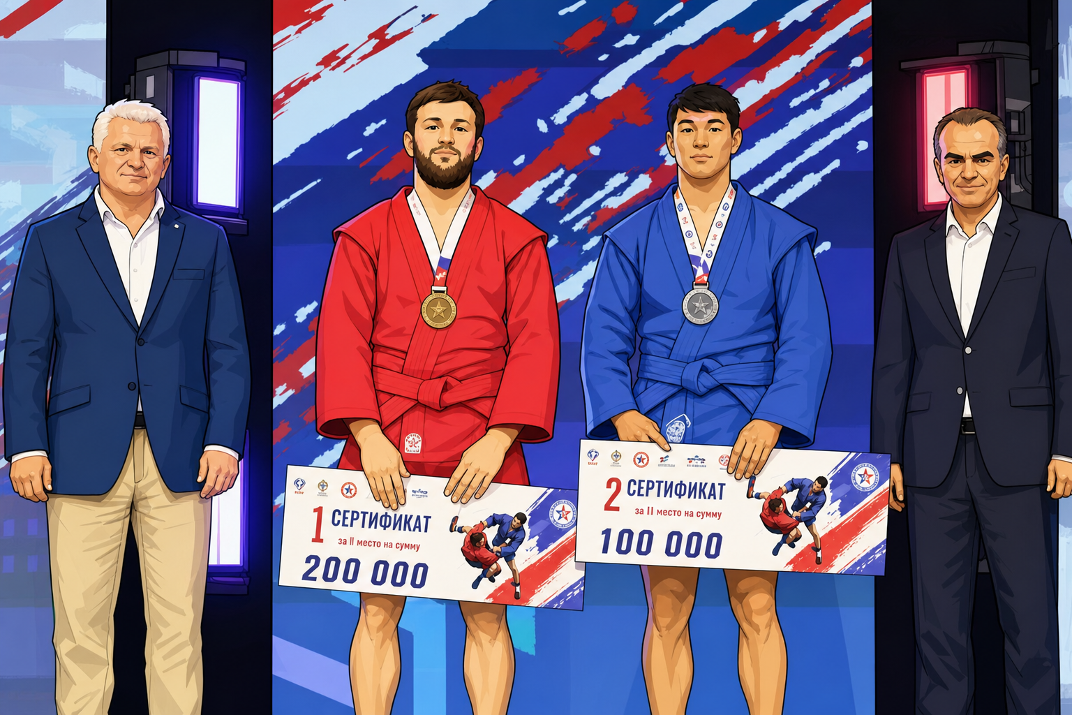Гран-при по самбо: армавирские спортсмены выиграли три золотые медали