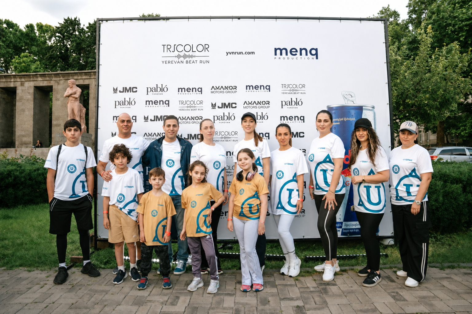 Юнибанк и Unisport Tricolor Yerevan Beat Run: сотрудники банка вышли на дистанцию в Ереване