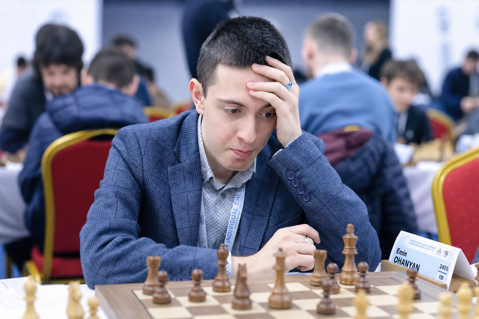 Эмин Оганян завоевал бронзу юниорского чемпионата Европы по шахматам