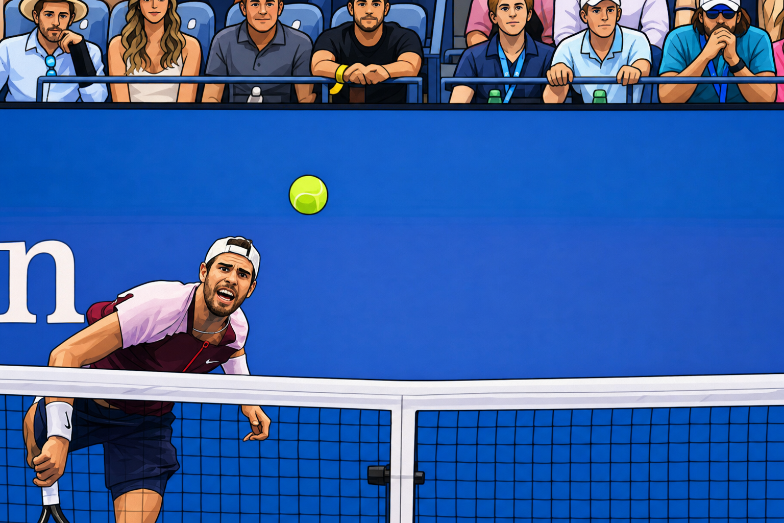 Карен Хачанов обыграл четвертую ракетку мира на US Open и вышел в третий круг