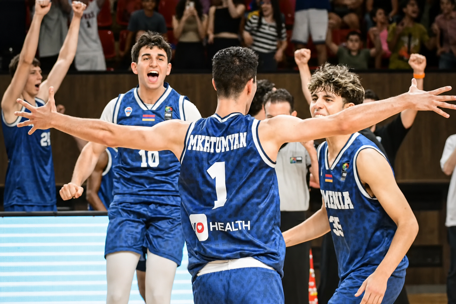 Армения на турнирах FIBA Europe: пять сборных заявлены на соревнования 2026 года