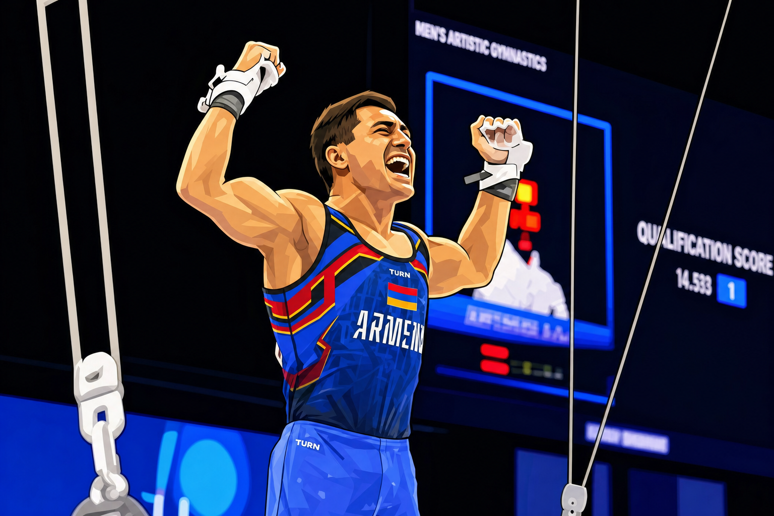 Артур Аветисян выиграл бронзу чемпионата мира по спортивной гимнастике в Роттердаме