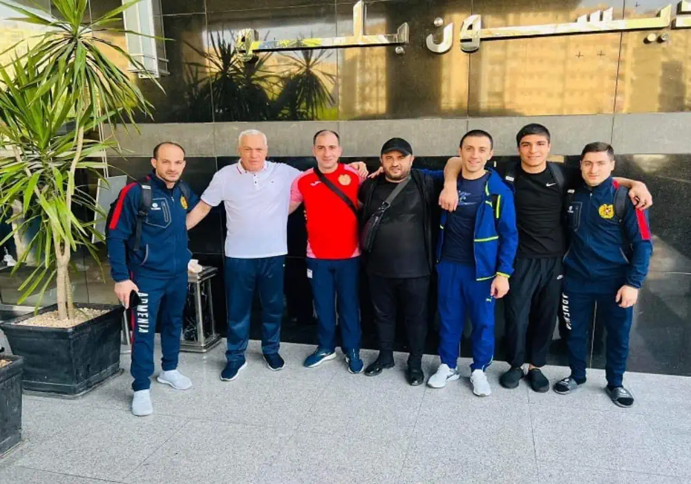 Армянские гимнасты отправились в Каир на этап Кубка Мира