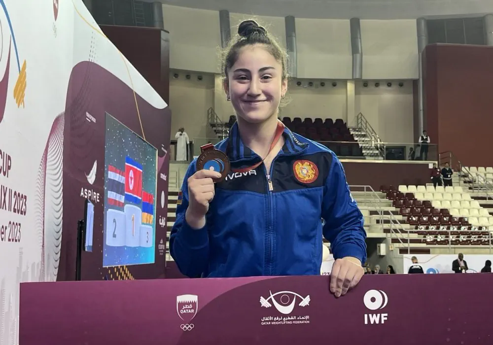 Александра Григорян завоевала бронзовую медаль на Гран-При Доха