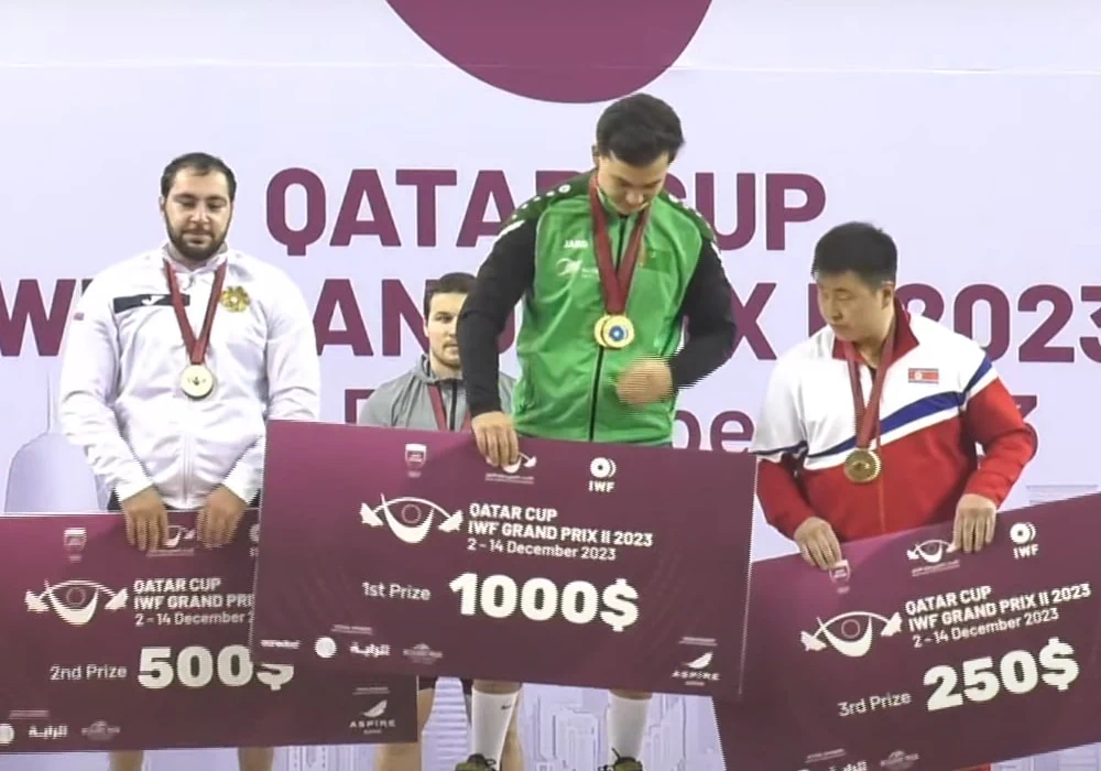 Давит Оганнисян серебряный призер Гран-При Доха