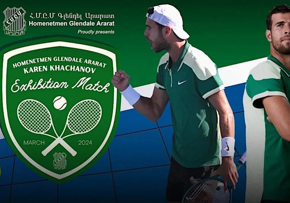 Хачанов и Рублев проведут благотворительный матч для беженцев из Арцаха